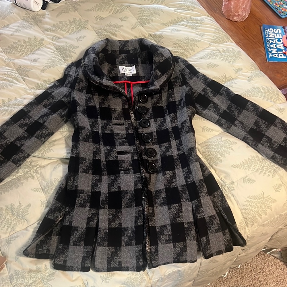 An Ren Fitted Nicely Detailed Wool Jacket